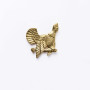 Мисливський значок "Тетерук" для головних уборів та одягу мисливця. Розмір 24×26мм