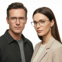 Солнцезащитные очки Acropolis 52601-2 Unisex с фотохромными линзами и светло-серой оправой. В комплекте чехол Novus