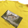 Acropolis Футболка для рибалки з принтом Форель ОФР-5 (жовта). Розміри S, M, L, XL