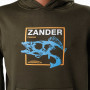 Acropolis ОХР-3 Худі для рибалок Zander - Spinning Fishing. Колір - хакі. Розміри: S, M, L, XL, XXL