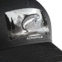 Кепка Acropolis Форель для риболовлі та активного відпочинку ОШМ-20 (чорна). Розміри: S (р.56), M (р.57), L (р.58).