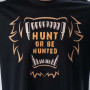 Футболка для мисливця HUNT OR BE HUNTED Acropolis ОФМ-3 (чорна)
